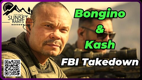 Bongino and Kash Ep. One. Joy(less) out at MSNBC tonight on Sunset Rants