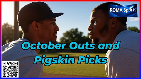 MLB Playoff Update and NFL Week 1 Pickums on ROMA Sports
