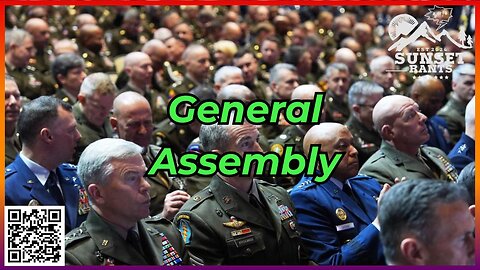 The Generals Assemble as the Government Shuts Down --- Tonight on Sunset Rants!!